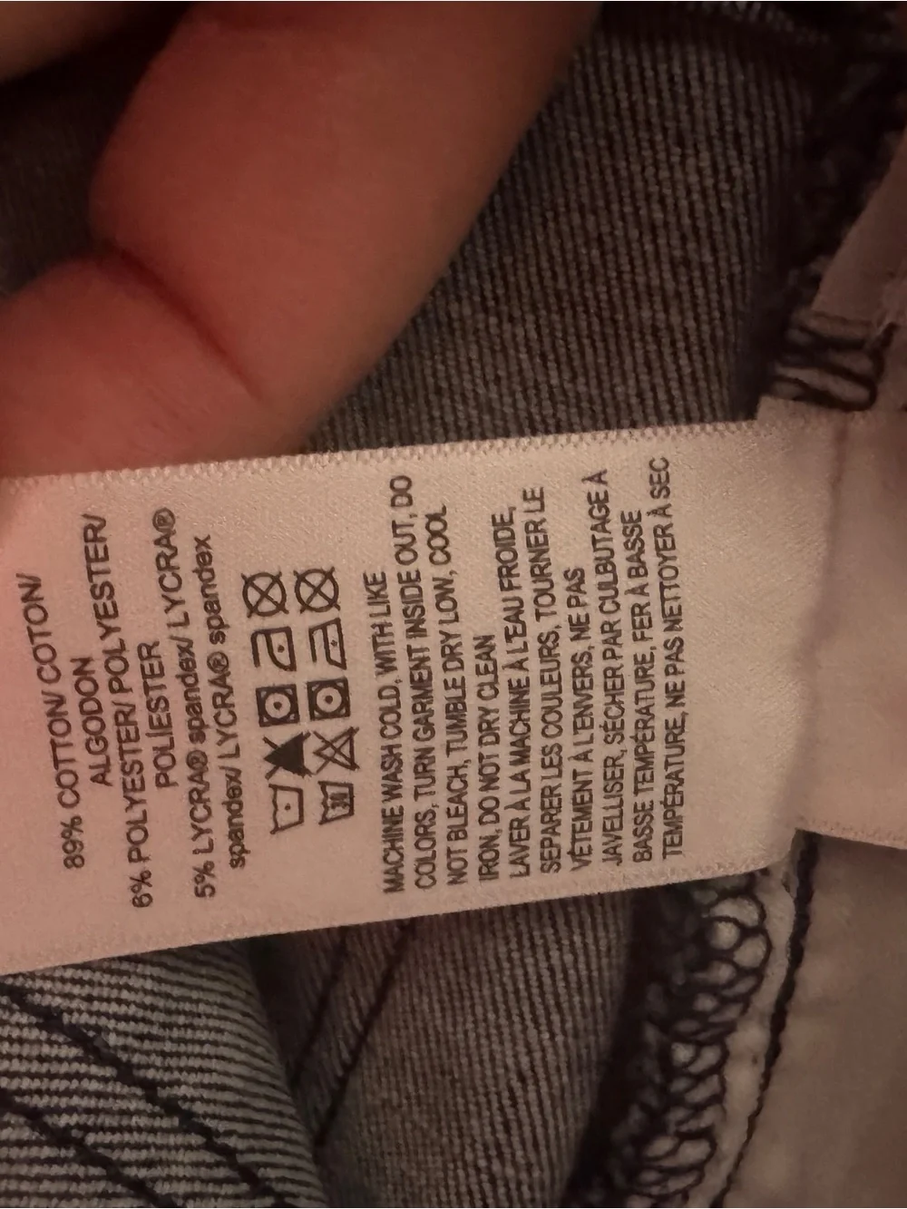 Lucky Brand Dark Blue High-Rise Skinny Jeans